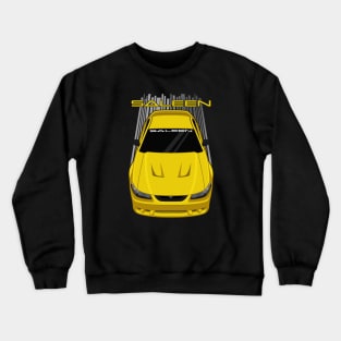 Ford Mustang Saleen SN95 - 1999-2004 - Yellow Crewneck Sweatshirt